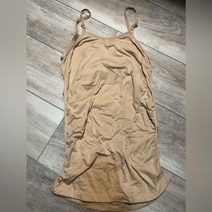 A. Glow Maternity Top Large Nude